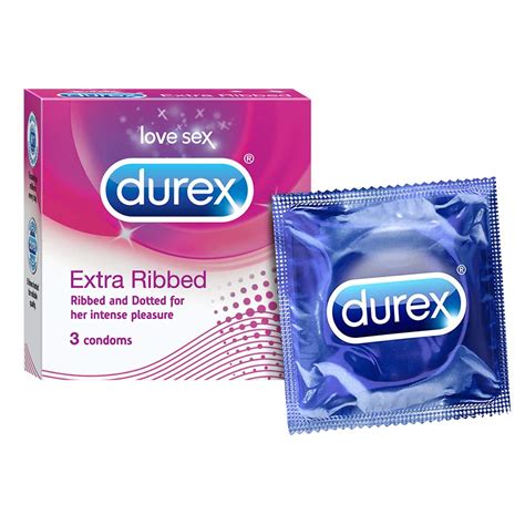 durex condoms extra ribbed